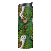 Eier, Farne, Eichen und Beeren Thermosbecher (Nach links gedreht)