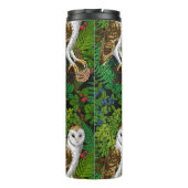 Eier, Farne, Eichen und Beeren Thermosbecher (Rückseite)