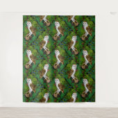 Eier, Farne, Eichen und Beeren Wandteppich (Vorderseite)