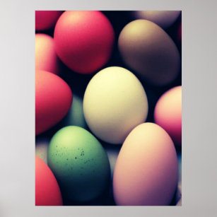 Eier froh Ostern Poster