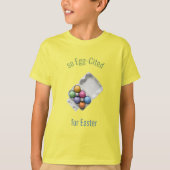 Eier für Osterfrische Ostereier in Karton zitiert T-Shirt (Vorderseite)