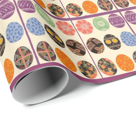 Eier Geschenkpapier (Rolleneckpunkt)