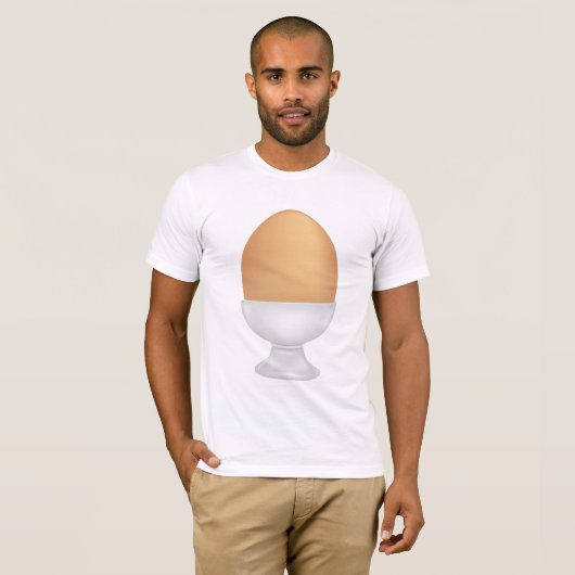 Eier in einem Cup T-Shirt (Vorne ganz)