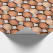 Eier in einer Schachtel Geschenkpapier (Ecke)