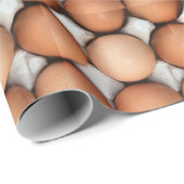 Eier in einer Schachtel Geschenkpapier (Rolleneckpunkt)