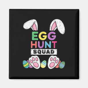 Eier Jagd Squad Shirt Jagdsaison Lustiges Ostern  Magnet
