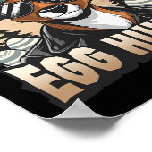 Eier Jäger Hirsch Buck Byckward Cap Hirsch Jagd Ea Poster (Ecke)
