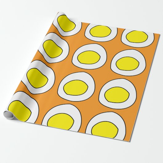 Eier Jolk Eier Geschenkpapier (Ungerollt)