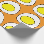 Eier Jolk Eier Geschenkpapier (Ecke)