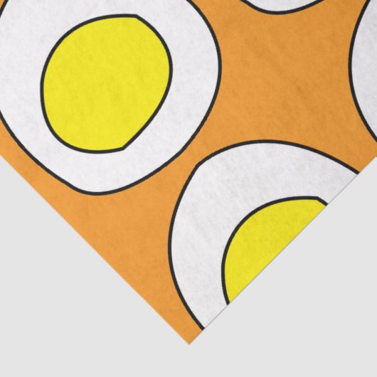 Eier Jolk Eier Seidenpapier (Detail)