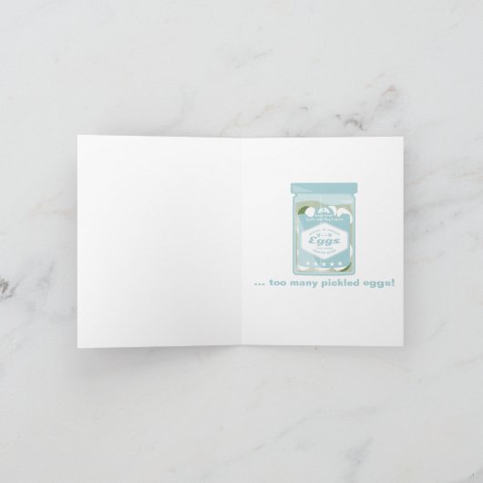 Eier Karte (Innenseite)