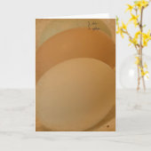 Eier Karte (Gelbe Blume)