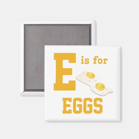 Eier Magnet (Vorderseite/Rückseite)