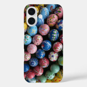 Eier mit Handfarbe iPhone 16 Hülle