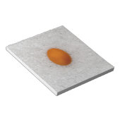 Eier mit Salz Notizblock (angewinkelt)