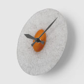 Eier mit Salz Runde Wanduhr (Winkel)