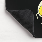 Eier mit Senf und Mayonnaise Nicht jeder Superheld Mousepad (Ecke)