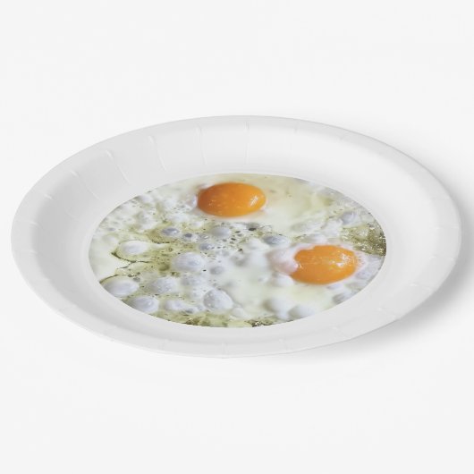Eier Pappteller (Schrägansicht)