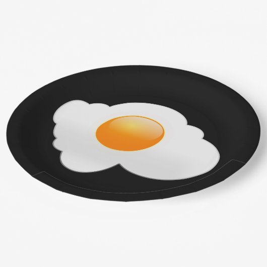 Eier Pappteller (Schrägansicht)