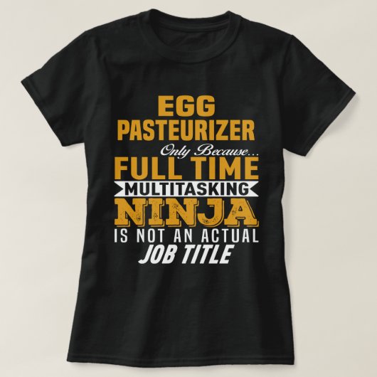 Eier Pasteurizer T-Shirt (Design vorne)