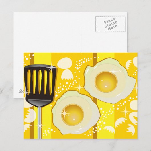 EIER POSTKARTE (Vorne/Hinten)