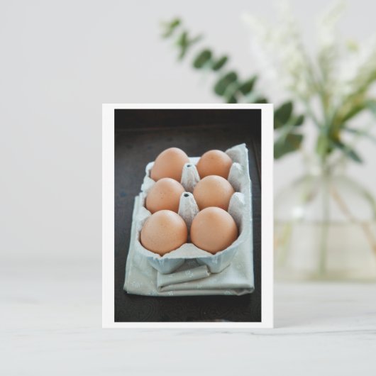 Eier Postkarte (Stehend Vorderseite)