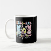 Eier-Röntgen-Vision-Hase-Oster-Technologe Xray Rad Kaffeetasse (Links)