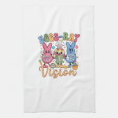 Eier Röntgenblick Frohen Ostertag Röntgenassistent Geschirrtuch (Vertikal)