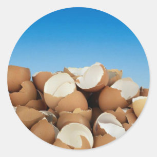 Eier Runder Aufkleber