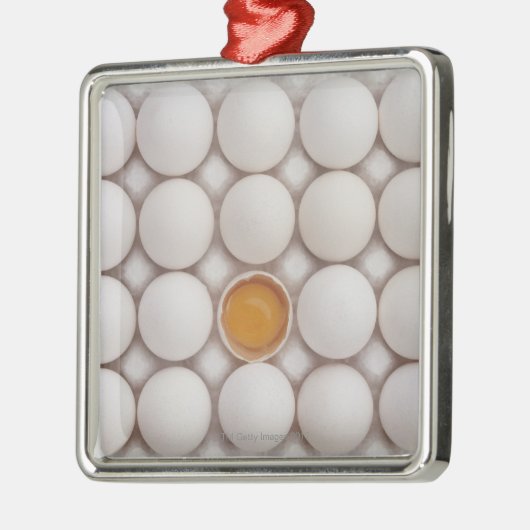 Eier Silbernes Ornament (Links)