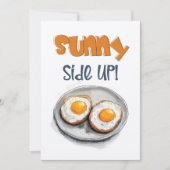 Eier Sonnige ف و ر ط ص ح ي ب ي ض   Einladung (Vorderseite)