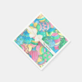 Eier-Stavaganza Pastel Ostereier Serviette (Ecke)