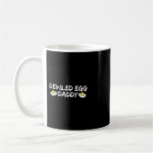 Eier-Teufelchen-Papa Retro-Abendessen Du weißt, wa Kaffeetasse (Links)
