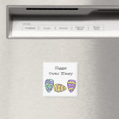 Eier über leicht zu Ostern Magnet (In Situ (Geschirrspüler))