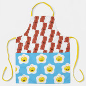 Eier und Bacon Beste Freunde für immer Schürze (Vorderseite)