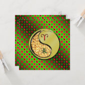 Eier und Metallziegen Karte (Vorderseite/Rückseite Beispiel)