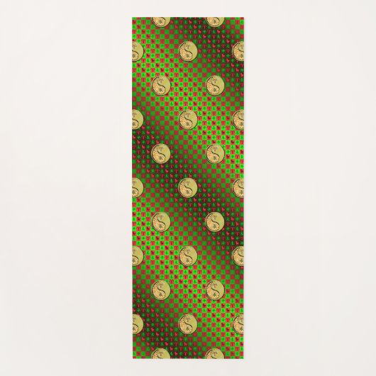 Eier und Metallziegen Yogamatte (Vorderseite)