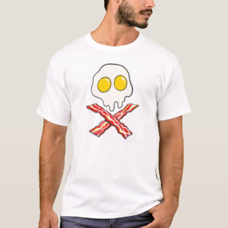 Eier und Speck-Schädel T-Shirt