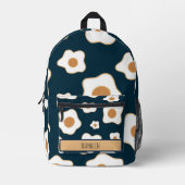 Eier Zeichnend Individuelle Name Bedruckter Rucksack (Vorderseite)