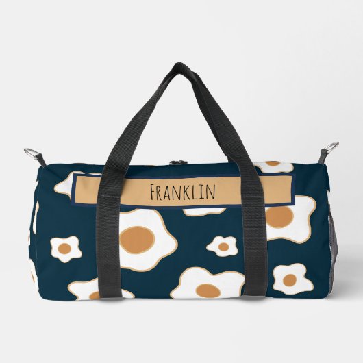 Eier Zeichnend Individuelle Name Duffle Bag (Vorderseite)
