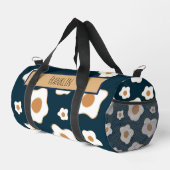 Eier Zeichnend Individuelle Name Duffle Bag (Rechte Ecke)