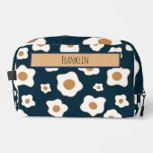 Eier Zeichnend Individuelle Name Waschbeutel (Vorderseite)