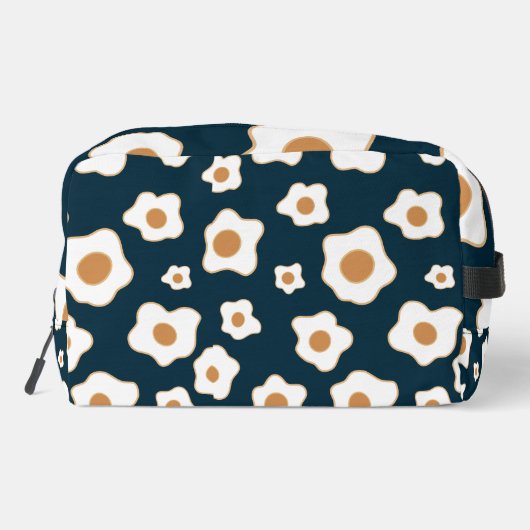 Eier Zeichnend Individuelle Name Waschbeutel (Rückseite)