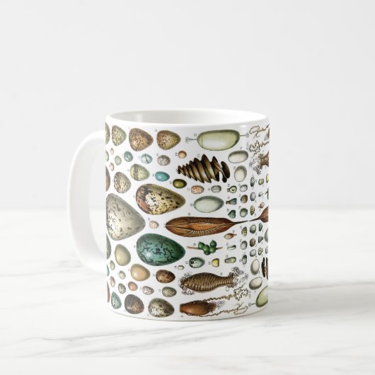 Eier zum Frühstück? Kaffeetasse (Vorderseite Links)