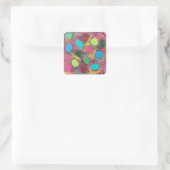 Eieragnostiker Quadratischer Aufkleber (Tasche)