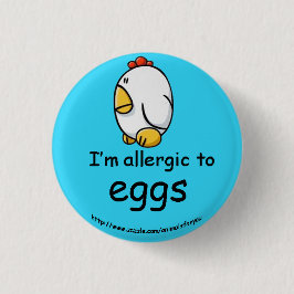 Eierallergie Button