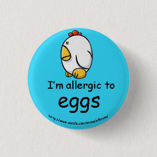 Eierallergie Button