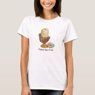 Eierbecher und Hühnereiteig mit Dippenjochspass S T-Shirt