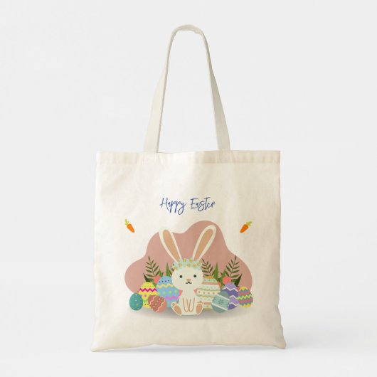 Eierbeutel - bearbeiteter Text Tragetasche (Rückseite)