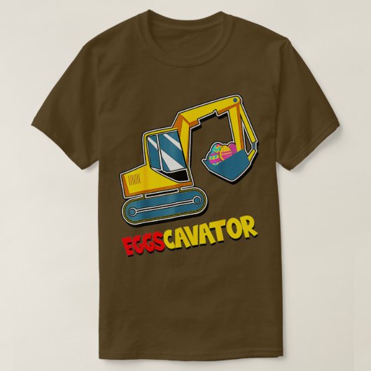 EierCavator Ostergrabmal Jagdeier Jungen Kinder T-Shirt (Design vorne)